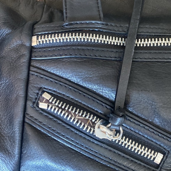 Botkier Women’s Black Shoulder Bag With Zipper Detailing OS - Picture 3 of 13